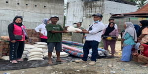Paguyuban BPJN Sulteng Salurkan Bantuan Untuk Masyarakat Korban Banjir Bandang di Torue