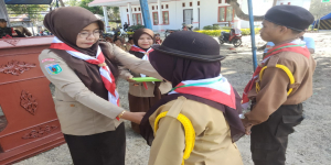 Pembukaan Perkemahan Saka Widya Budaya Bakti Tingkat Cabang Kabupaten Parigi Moutong 2023