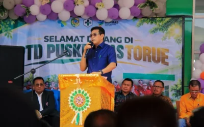 Bupati Erwin Burase Resmikan Puskesmas Torue, Perkuat Layanan Kesehatan Masyarakat