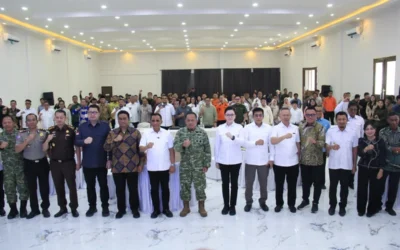 Bupati Erwin Burase Hadiri Rakor Pimpinan Daerah se-Sulteng, Bahas Karhutla hingga Pemerataan Program MBG di Wilayah 3T