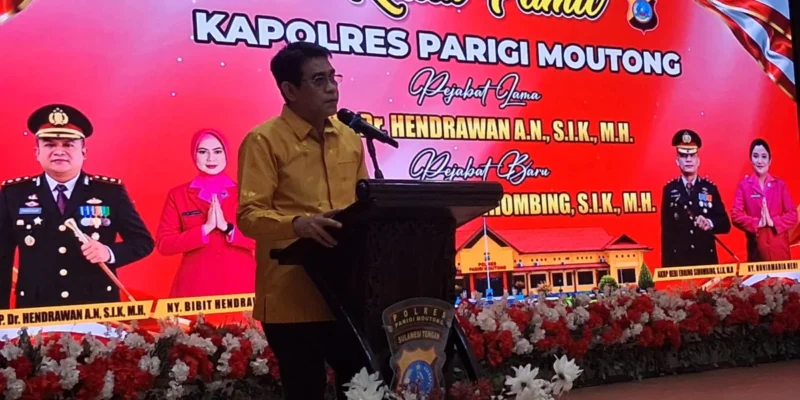 Bupati H. Erwin Burase Hadiri Kenal Pamit Kapolres Parigi Moutong, Sinergi Tetap Terjaga demi Parigi Moutong yang Aman dan Kondusif