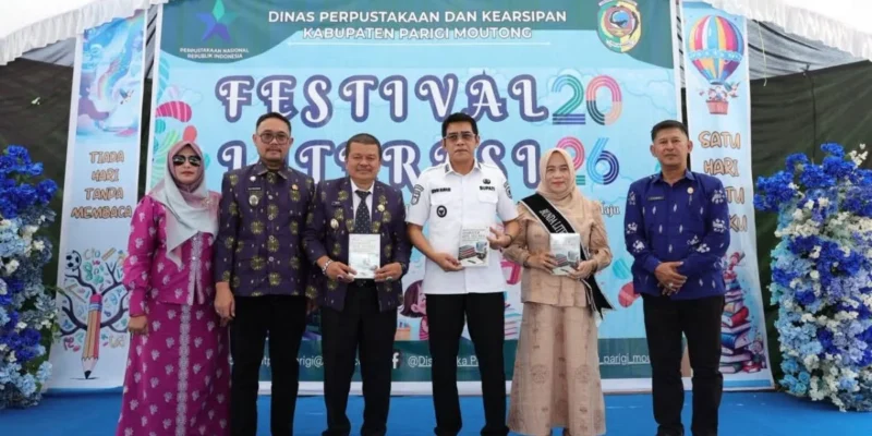 Bupati Parigi Moutong Dorong Peningkatan Budaya Baca Melalui Festival Literasi 2026